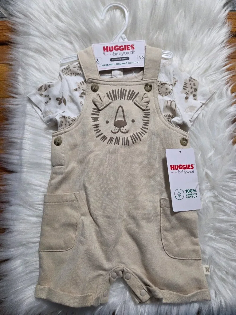 Huggies 2 Piece Baby Shortall Set